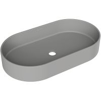 Раковина-чаша Aqueduto Espiral 60 ESP0230 Серая матовая — фото 1, Раковины накладные