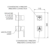 Смеситель для душа Remer Energy EY93KBNP Никель брашированный — фото 2, Смеситель для душа