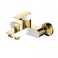 Смеситель для ванны Iddis Cloud, CLOWG02i02 Золото/белый — фото 1, Для душа и ванны