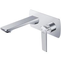 Смеситель для раковины Rose R13 R1341 Хром — фото 1, Смесители для раковины