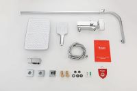 Товар: Душевая система Raglo Хром арт-R01.24 - фото 6 Душевая система Raglo Хром арт-R01.24 — фото 6, Душевые стойки