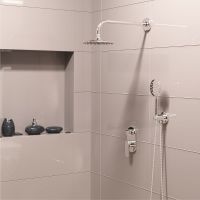 Душевая система Melodia della vita Diletto Tondo MSC00110 Хром — фото 5, Встраиваемые душевые комплекты