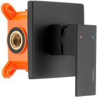 Товар: Смеситель для душа Swedbe Platta 5522B Черный матовый - фото 10 Смеситель для душа Swedbe Platta 5522B Черный матовый — фото 10, Смеситель для душа