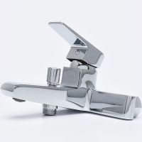 Смеситель для ванны AQUAme Prato AQMP6122 Хром — фото 6, Для душа и ванны