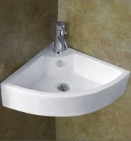 Товар: Раковина CeramaLux 32 9067В Белая - фото 2 Раковина CeramaLux 32 9067В Белая — фото 2, Раковины