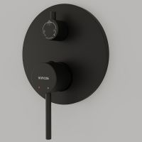 Душевая система Sancos Select SC3004MB Черная матовая — фото 8, Встраиваемые душевые комплекты