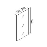 Товар: Душевая стенка Iddis Slide 100 SLI6BS1i23 профиль Черный матовый стекло прозрачное - фото 2 Душевая стенка Iddis Slide 100 SLI6BS1i23 профиль Черный матовый стекло прозрачное — фото 2, Боковые стенки