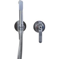 Гигиенический душ со смесителем Bronze de Luxe 1760'S Loft 3253CC Хром матовый — фото 3, Гигиенические души