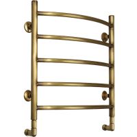 Водяной полотенцесушитель Domoterm Калипсо П5 500x500 Бронза — фото 5, Водяные полотенцесушители