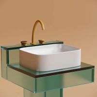 Раковина-чаша Ceramicanova Element 51 CN6052MW Белая матовая — фото 16, Раковины накладные