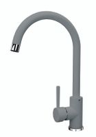 Florentina Смеситель АЛЬФА  FL, цвет Серый шелк (ALPHA FL, Grey Silk) — фото 1, Смесители для кухни