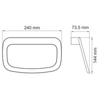 Товар: Elbe K-7260 Держатель полотенец - фото 4 Elbe K-7260 Держатель полотенец — фото 4, Прочие аксессуары и комплектующие