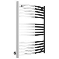 Водяной полотенцесушитель Сунержа Аркус 800x600 Хром — фото 1, Водяные полотенцесушители