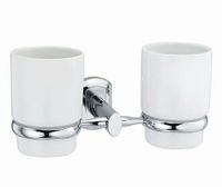 Аксесс Oder K- Подстаканник двойной (блистер),КЕРАМИКА, хром, WasserKRAFT арт-3028DC — фото 3, Прочие аксессуары и комплектующие