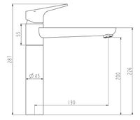 Смеситель д/кухни, выс. пов., арт. арт-K9 — фото 2, Смесители для кухни