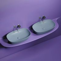 Товар: Раковина-чаша Ceramicanova Element 60 CN6049MHL Серо-голубая матовая - фото 13 Раковина-чаша Ceramicanova Element 60 CN6049MHL Серо-голубая матовая — фото 13, Раковины