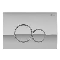 Сет: Система инсталляции Point, Клавиша хром PN44061C + Унитаз Меркурий графит PN41831GM — фото 4, Инсталляции и комплекты. Сет: Инсталляция, клавиша смыва и подвесной унитаз