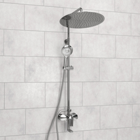 A166.116.101.087.CH Душевой комплект со смесителем — фото 1, Душевые стойки