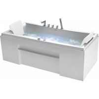 Акриловая ванна Gemy G9076B 177х81 с гидромассажем — фото 1, Акриловые ванны