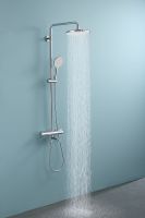 Душевая система Raglo R20.26 с термостатом Хром — фото 20, Душевые стойки