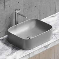 Товар: Раковина-чаша Ceramicanova Element 51 CN6052MH Антрацит матовый - фото 12 Раковина-чаша Ceramicanova Element 51 CN6052MH Антрацит матовый — фото 12, Раковины накладные