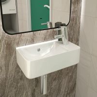 Товар: Раковина Maretti Aria 45 R AR13PD30-844 Белая - фото 4 Раковина Maretti Aria 45 R AR13PD30-844 Белая — фото 4, Мини-раковины