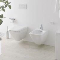 Товар: Унитаз Laufen Palace New Rimless 8.2070.6 подвесной без сиденья - фото 2 Унитаз Laufen Palace New Rimless 8.2070.6 подвесной без сиденья — фото 2, Подвесные унитазы