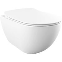 Унитаз Creavit Free FE322-11MB00E-0000 подвесной Белый матовый без сиденья — фото 1, Подвесные унитазы