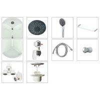 Душевая кабина Melodia della vita Jive 90x90 MB02003 без гидромассажа — фото 2, Душевые кабины