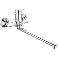 Смеситель для ванны Melodia della vita Aria MDV35741 универсальный Хром — фото 6, Для душа и ванны