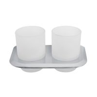 Стакан подвесной двойной CEZARES арт-LINER-TUMDS-01 — фото 2, Стаканы для зубных щеток