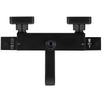 Смеситель для ванны Swedbe Hermes 9043B с термостатом Черный матовый — фото 3, Для душа и ванны