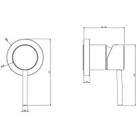 Смеситель для душа Gessi Emporio Via tortona 19712#031 Хром — фото 2, Смеситель для душа