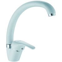 Смеситель для кухни D-Lin D150411-C Белый матовый — фото 1, Смесители для кухни