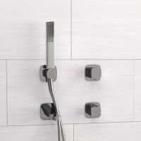 A8651.312.314.326.087.103 Встраиваемый комплект для ванны с лейкой и изливом — фото 2, Смеситель для ванны