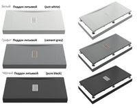 Душевой поддон из искусственного камня Creto Etna 140x90 2-0066 Черный — фото 2, Душевые поддоны из искусственного камня