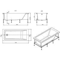 Товар: Акриловая ванна Roca Easy 170x70 ZRU9302905 без гидромассажа - фото 10 Акриловая ванна Roca Easy 170x70 ZRU9302905 без гидромассажа — фото 10, Ванны