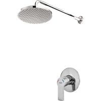 Душевая система ESKO Set_3in1 Хром — фото 1, Встраиваемые душевые комплекты