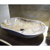 Раковина-чаша CeramaLux 67 503 Коричневая — фото 2, Раковины