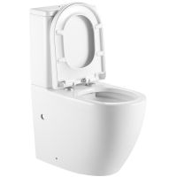 Унитаз компакт Iberica Blanca Bilbao Alto IB.BLA.121.1B1 с бачком и сиденьем Микролифт — фото 9, Напольные унитазы