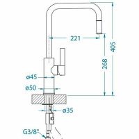Товар: Смеситель для кухни Alveus Romi-P Chr 1132176 Хром - фото 5 Смеситель для кухни Alveus Romi-P Chr 1132176 Хром — фото 5, Смесители для кухни
