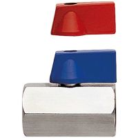 Запорный вентиль Remer 372FF12RB Хром — фото 1, Комплектующие для туалета