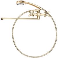 Смеситель для ванны Agger Retro A1921188 универсальный Бронза — фото 10, Смеситель для ванны