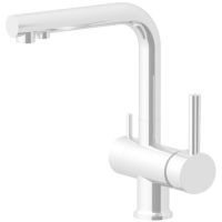 Смеситель для кухни Gattoni Speciali 0195/PCBO Белый матовый — фото 1, Смесители для кухни