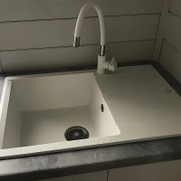 Товар: Смеситель для кухни Haiba HB70113-8 Белый Хром - фото 4 Смеситель для кухни Haiba HB70113-8 Белый Хром — фото 4, Смесители для кухни