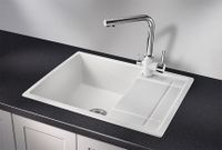 Granula-6501, АРКТИК (БЕЛЫЙ), кухонная мойка, кварц — фото 2, Кухонные мойки