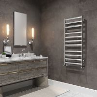 Водяной полотенцесушитель Larusso Кватро П11 500x1200 4670078535757 Хром — фото 2, Водяные полотенцесушители