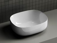 Раковина-чаша Ceramicanova Element 46 CN6018 Белая — фото 18, Раковины накладные