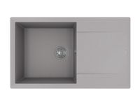 Florentina Мойка "Тоскана" 860, серый шелк — фото 1, Кухонные мойки