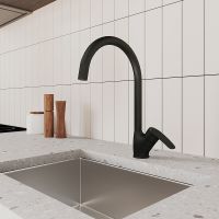 Смеситель для кухни Milardo Rora RORBL0JM05 Черный матовый — фото 7, Смесители для кухни